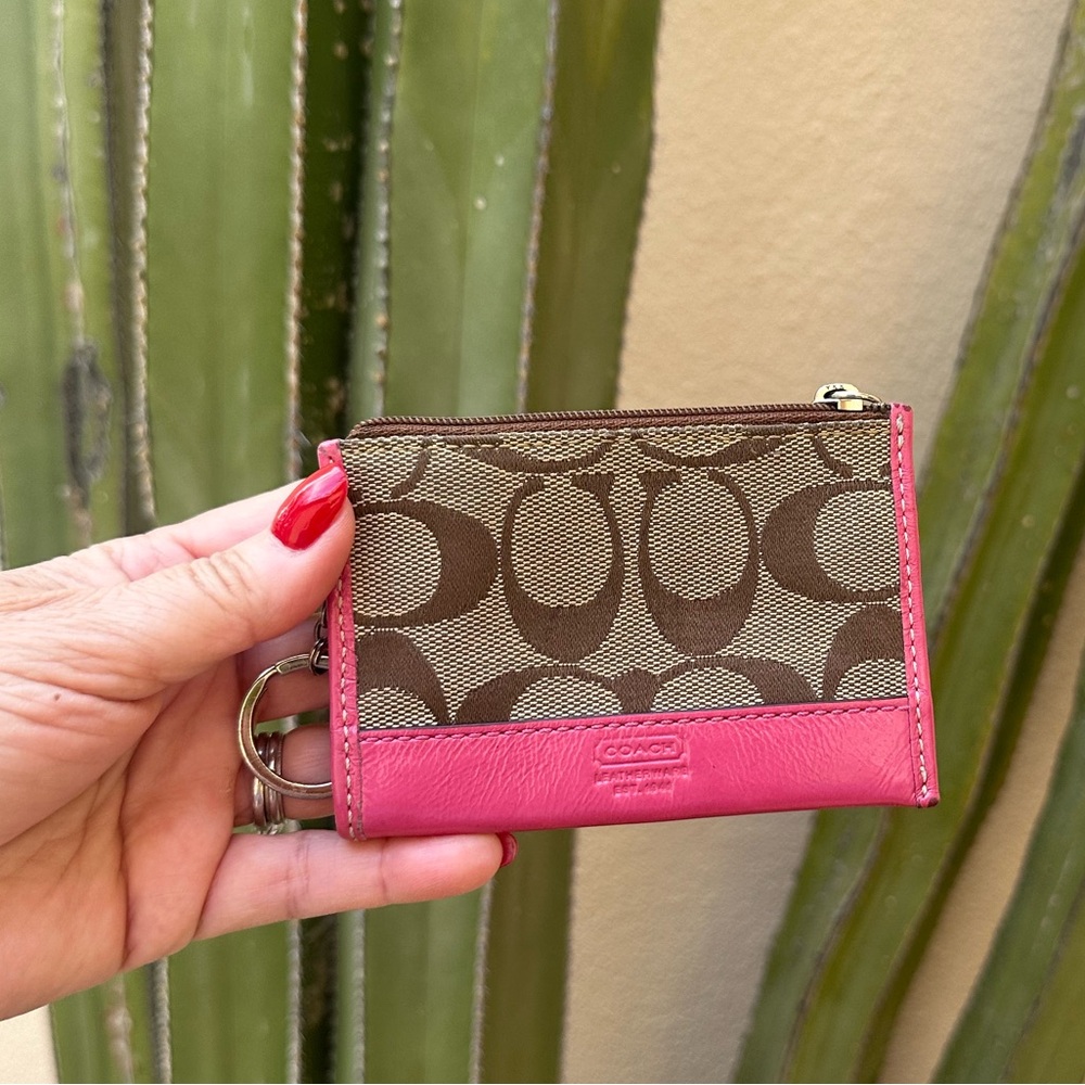 Coach mini wallet